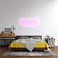Wellenlinie LED-Neonschild Schlafzimmer