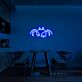 Krabbe LED-Neonschild für Restaurant Esszimmer