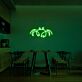 Krabbe LED-Neonschild für Restaurant Esszimmer