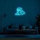 Shih-Tzu Hund LED-Neonschild Wohnzimmer