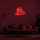 Shih-Tzu Hund LED-Neonschild Wohnzimmer
