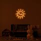 lächelnde Sonne LED-Neonschild Kinderzimmer