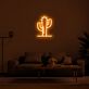 Kaktus LED-Neonschild für Wohnzimmer oder Bar