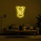 Hundekopf LED-Neonschild für Wohnzimmer oder Haustierbereich