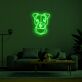 Hundekopf LED-Neonschild für Wohnzimmer oder Haustierbereich