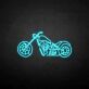 Motorrad Chopper LED-Neonschild für Garage und Bar