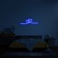 verschlungene Herzen LED-Neonschild Schlafzimmer Wohnzimmer