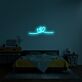 verschlungene Herzen LED-Neonschild Schlafzimmer Wohnzimmer