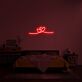 verschlungene Herzen LED-Neonschild Schlafzimmer Wohnzimmer