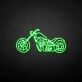 Motorrad Chopper LED-Neonschild für Garage und Bar