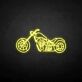 Motorrad Chopper LED-Neonschild für Garage und Bar