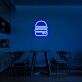 Hamburger LED-Neonschild für Restaurant Küche
