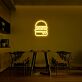 Hamburger LED-Neonschild für Restaurant Küche