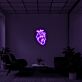 menschliches Herz LED-Neonschild Wohnzimmer Praxis