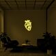 menschliches Herz LED-Neonschild Wohnzimmer Praxis