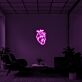 Anatomisches Herz LED-Neonschild