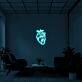 Anatomisches Herz LED-Neonschild