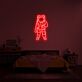 Astronaut LED-Neonschild Schlafzimmer Wohnzimmer