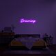 Dreaming LED-Neonschild Schlafzimmer