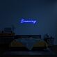 Dreaming LED-Neonschild Schlafzimmer