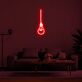 Glühbirne LED-Neonschild für Wohnzimmer Büro