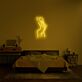 tanzende Frau Silhouette LED-Neonschild für Schlafzimmer Bar