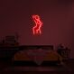 tanzende Frau Silhouette LED-Neonschild für Schlafzimmer Bar