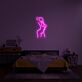 tanzende Frau Silhouette LED-Neonschild für Schlafzimmer Bar