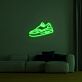 Sportschuh LED-Neonschild Wohnzimmer Sneaker Store