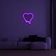 schmelzendes Herz LED-Neonschild Wohnzimmer Schlafzimmer