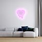schmelzendes Herz LED-Neonschild Wohnzimmer Schlafzimmer