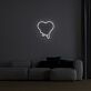 schmelzendes Herz LED-Neonschild Wohnzimmer Schlafzimmer