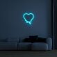 schmelzendes Herz LED-Neonschild Wohnzimmer Schlafzimmer