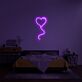 Herzluftballon LED-Neonschild Schlafzimmer Wohnzimmer