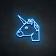Einhornkopf LED-Neonschild für Kinderzimmer Wohnzimmer