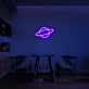 Planet mit Ring LED-Neonschild Wohnzimmer Cafe