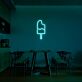 Eis am Stiel LED-Neonschild für Café Küche