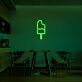 Eis am Stiel LED-Neonschild für Café Küche