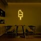 Eis am Stiel LED-Neonschild für Café Küche