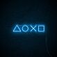 Spielcontroller Tasten Symbole LED-Neonschild für Gamingzimmer