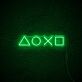 Spielcontroller Tasten Symbole LED-Neonschild für Gamingzimmer