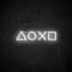 Spielcontroller Tasten Symbole LED-Neonschild für Gamingzimmer