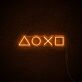 Spielcontroller Tasten Symbole LED-Neonschild für Gamingzimmer