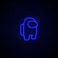 Astronautenfigur LED-Neonschild Gamingzimmer