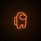Astronautenfigur LED-Neonschild Gamingzimmer