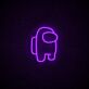 Astronautenfigur LED-Neonschild Gamingzimmer