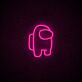Astronautenfigur LED-Neonschild Gamingzimmer