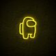 Astronautenfigur LED-Neonschild Gamingzimmer