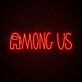 AMONG US LED-Neonschild für Gaming Zimmer