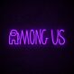 AMONG US LED-Neonschild für Gaming Zimmer